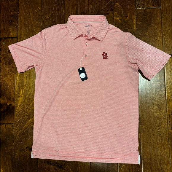 Johnnie-O St Louis Cardinals Jersey Performance Polo - Picture 2 of 2